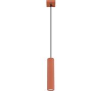 Sollux Lighting Karbon lámpara colgante 1x10 W rojo SL.1630
