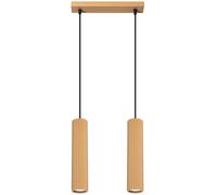 Sollux Lighting Karbon lámpara colgante 2x10 W oro SL.1555