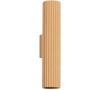 Aplique con 2 luces Karbon Oro 30