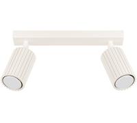 Sollux Lighting Karbon lámpara de techo 2x10 W beige SL.1599