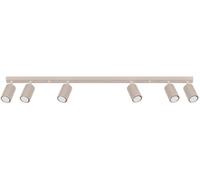 Sollux Lighting Karbon lámpara de techo 6x10 W gris SL.1766