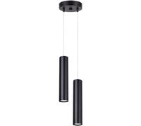 Sollux Lighting Lagos lámpara colgante 2x10 W negro SL.1869