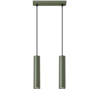 Sollux Lighting Lagos lámpara colgante 2x10 W verde SL.1485