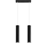 Sollux Lighting Lagos lámpara colgante 2x40 W negro SL.0328