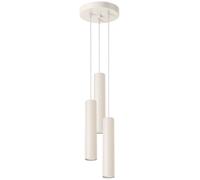 Sollux Lighting Lagos lámpara colgante 3x10 W beige SL.1482