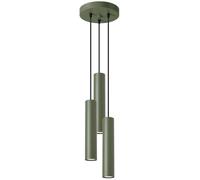 Sollux Lighting Lagos lámpara colgante 3x10 W verde SL.1487