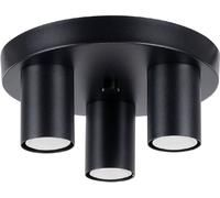 Sollux Lighting Lagos lámpara de techo 3x10 W negro SL.1466