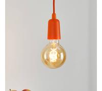 SOLLUX LIGHTING Lámpara colgante Brasil, naranja, 1 luz