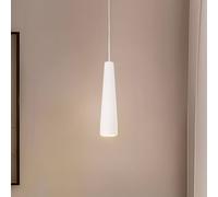 SOLLUX LIGHTING Lámpara colgante Lectra de cerámica con forma cónica
