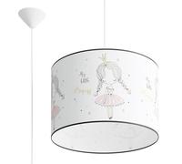 SOLLUX lighting - Lámpara Colgante PRINCESS - Iluminación decorativa - Lámpara LED - Bajo Consumo Energético - E27, 1x max 15W LED, ~230V, 50Hz, IP20 Multicolor - 40x40x95cm