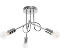 Sollux Lighting Lámpara de araña knot 3 cromada alt. 35