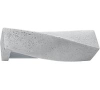 SOLLUX lighting Muro di cemento luce SIGMA L: 45, B: 15, H: 10, E27, dimmerabile