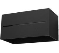 Sollux Lighting Lobo Maxi lámpara de pared 2x40 W negro SL.0530
