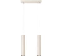 Sollux Lighting Lámpara de techo beige acero alt. 30 cm