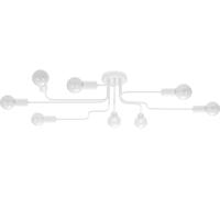 Sollux Lighting Lámpara de techo blanco acero alt. 16