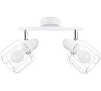 Sollux Lighting Lámpara de techo blanco acero alt. 19 cm
