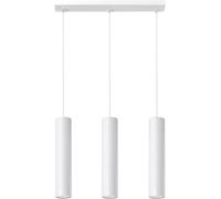 Sollux Lighting Lámpara de techo blanco acero alt. 90 cm