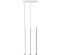 Sollux Lighting Lámpara de techo blanco acero alt. 90 cm