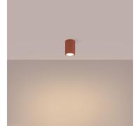 Lámpara de techo Karbon Rojo Ocre 10