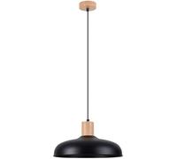 Sollux Lighting Lámpara de techo negro acero alt. 120