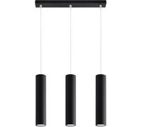 Sollux Lighting Lagos lámpara colgante 3x40 W negro SL.0329