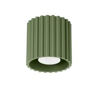 Sollux Lighting Lámpara de techo Aura SL.1794 1x10 W GU10 verde oliva