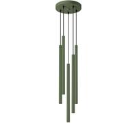 Sollux Lighting Lámpara de techo verde oliva acero alt. 25 cm