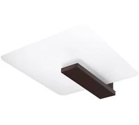 Sollux Lighting Lappo lámpara de techo 2x60 W blanco-marrón SL.1097