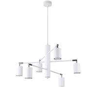 Sollux Lighting Lemmi lámpara colgante 6x10 W blanco SL.1206