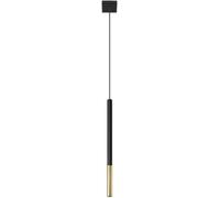 Sollux Lighting Mozaica lámpara colgante 1x40 W negro-oro SL.0891