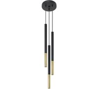 Sollux Lighting Mozaica lámpara colgante 3x40 W negro SL.0893