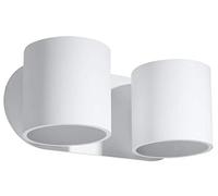 Lámpara de pared blanca Aplique 2 Orbis
