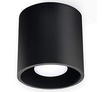 Sollux Lighting Orbis lámpara de techo 1x40 W negro SL.0016