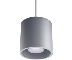 Sollux Lighting Orbis lámpara colgante 1x40 W gris/gris ceniza SL.0052