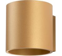 Sollux Orbis Aplique minimalista Up & Down dorado 1x G9
