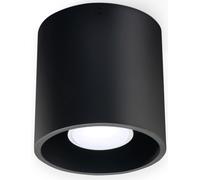 Sollux Lighting Orbis lámpara de techo 1x40 W negro SL.0016
