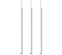 Sollux Lighting Lámpara de techo blanco acero alt. 90 cm