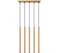 Sollux Lighting Pastelo lámpara colgante 5x8 W negro-oro SL.1173