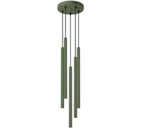 Sollux Lighting Pastelo lámpara colgante 5x8 W verde SL.1522
