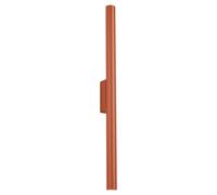 SOLLUX lighting PASTELO Lámpara de pared moderna - Accesorio de iluminación versátil - G9, max 8W LED, ~230V, 50Hz, IP20 - Bombilla no incluida - 2x Fuente de Luz - 5x2,5x50cm, Rojo Ocre