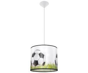 Sollux Lighting Piłka lámpara colgante 1x15 W blanco-negro-verde SL.1429