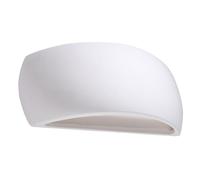 Sollux LIGHTING Pontius Lámpara De Pared De Cerámica | Diseño Moderno Altamente Versátil | Bombilla Reemplazable G9, 1 x 60 W | Blanco, 32 x 9 x 14 cm