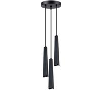 Sollux Lighting Prysm lámpara colgante 3x8 W negro SL.1401