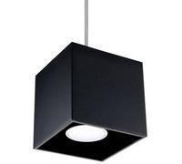 Sollux Lighting Quad lámpara colgante 1x40 W negro SL.0060