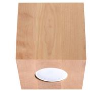 Sollux Lighting Quad lámpara de techo 1x40 W madera SL.0493