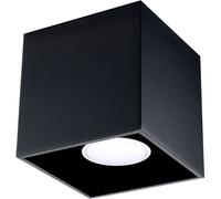 Sollux Lighting Quad lámpara de techo 1x40 W negro SL.0022
