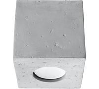 Sollux Lighting Quad lámpara de techo 1x6 W gris SL.0489