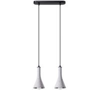 Sollux Lighting Rea lámpara colgante 2x12 W negro-gris/gris ceniza SL.1224