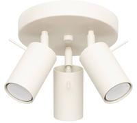 Plafón Ring 3 focos orientables Beige