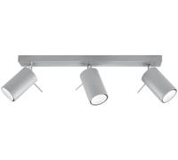 Sollux Lighting Ring lámpara de techo 3x40 W gris SL.0451